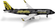 Herpa Model samolotu Eurowings Airbus A320 BVB Borussia Dortmund 1:500