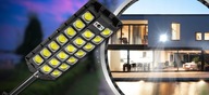 LAMPA SOLARNA OGRODOWA ZEWNĘTRZNA 2400W LED ULICZNA Z CZUJNIKIEM RUCHU