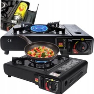 SPRAWNA POLOWA KUCHENKA TURYSTYCZNA GAZOWA 2W1 Z WALIZKA PRZENOŚNĄ