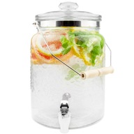 Słój z kranikiem 5L – idealny na wodę soki i lemoniadę pojemnik do napojów