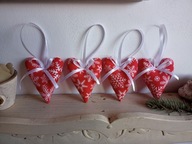 SERCA SERDUSZKA BAWEŁNA ZAWIESZKI komplet 4 szt.