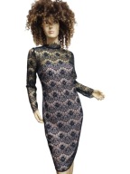 AX PARIS SUKIENKA koronkowa koktajlowa 36/38 nowa