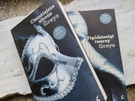 Pięćdziesiąt twarzy Greya E. L. James tom 1 i 2