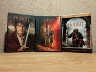 Hobbit TRYLOGIA Niezwykła podróż Pustkowie Bitwa 5 armii Władca Pierścieni