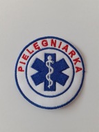 emblemat - naszywka medyczna - PIELĘGNIARKA - ratownictwo - medycyna