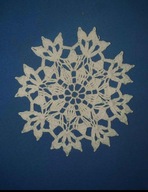 Serwetka szydełkowa śr. ok. 14 cm