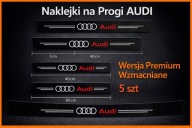 5 szt - Naklejki Folia ochronne na progi Bagażnik Audi Ochronna A3 A4 A5 A