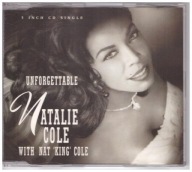 NATALIE COLE (+ NAT KING COLE) - UNFORGETTABLE (RARE SINGLE) * 1991