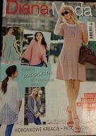 Diana moda moden jak Burda 1/2017 wykroje krawieckie szycie diy