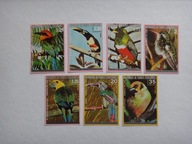 Gwinea Równikowa 1974, Ptaki Ameryki, fauna