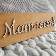 Tabliczka do sesji MAM ROCZEK Rekwizyt do zdjęć