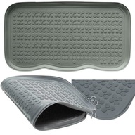 WYCIERACZKA MATA GUMOWA NA BUTY 40X70 CM ZAPACHOWY NA OBUWIE SZARA