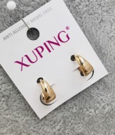 82197 KOLCZYKI 18K POZŁACANE 11/5 MM mat połysk