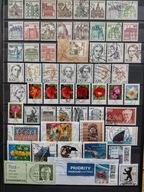 NIEMCY - Zestaw znaczków kasowanych.