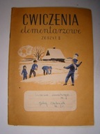 Ćwiczenia elementarzowe Zeszyt II 1969 Marian Falski