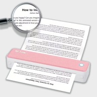 PRZENOŚNA TERMICZNA DRUKARKA A4 NETUM LT-A10 DO DOKUMENTÓW, ZDJĘĆ, ETYKIET