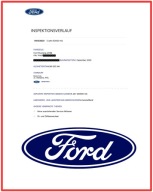 Historia serwisowa FORD ASO Raport PDF po numerze VIN