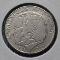*SZWECJA [0079]*1 korona 1980 (SVERIGE) Król Karol XVI Gustaw, Korona *1 KR