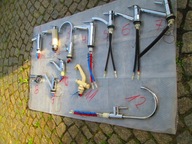 bateria ,kran z mikro włącznikiem ciepła zimna woda.kamper prysznic