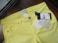 MaxMara żółte jeansowe rurki 36 NOWE