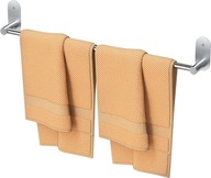 HITSLAM Wieszak drążek na ręcznik 60 cm SREBRNY Stal nierdzewna SUS304