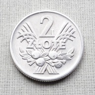PRL 2 Złote Jagody 1958, mennicza, piękna
