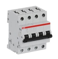 ABB S204-C40 Wyłącznik nadprądowy - S200 - 4P - 40 A - C - (AC) 6 kA