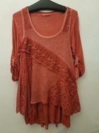 MADE IN ITALY TUNIKA SUKIENKA M\L ORYG BOHO HIPPIE