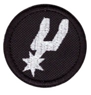 SAN ANTONIO SPURS ___ ŁATKA, NASZYWKA 5cm