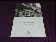 Mercedes-Benz Vito 4MATIC 4x4 Polski 2006 prospekt folder katalog broszura