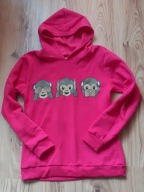 PHONICONS - różowa bluza damska z emotkami M 38