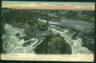 Trollhattan. Gullö och Toppöfallen - Le Moine 1900