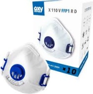 PÓŁMASKA maska OCHRONNA FFP1 zaworkiem P1 krajowa