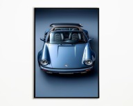PLAKAT PORSCHE KLASYCZNY SAMOCHÓD SPORTOWY IKONA MOTORYZACJI PLAKAT A3 DRUK