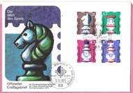 Niemcy 1972, FDC Bonn, sport, szachy
