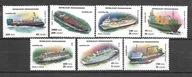 MADAGASKAR - różne rodzaje statków 1994 ** Mi 1752-8 (1016)