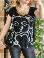 AYS bluzka koszulkaT-shirt Japan style miś misiu r. M