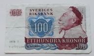 Szwecja 100 koron 1978