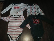 Zestaw Body dla maluszka 4 szt. Calvin Klein