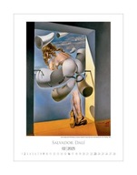 reprodukcje Salvador Dali malarstwo surrealizm kalendarz 2025 obrazy