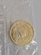 Moneta z Azji platerowana 24-karatowym złotem