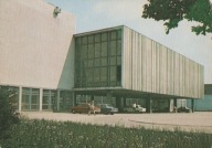 Pocztówka PRL Łódź Politechnika Wydział Budownictwa Lądowego 63-9