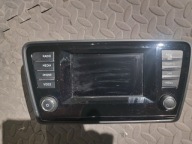 WYŚWIETLACZ EKRAN RADIO NAWIGACJA SKODA OCTAVIA III 5E0919605D