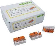 Szybkozłączka Wago 221-415 5-torowa do linki uniwersalnej 0,2-4 mm² 25 szt.