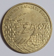 2 zł Polacy Ratujący Żydów - 2009 rok (Licytacja nr 144)