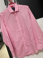 9 Koszula Savile Row róż subtelna krata bawełna rozmiar M