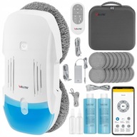 MYJKA do mycia okien ROBOT 4 TRYBY pracy MOC 4000 Pa WiFi PILOT + AKCESORIA