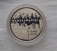 20 zł z 1995 r. - 75. rocznica Bitwy Warszawskiej- STAN L