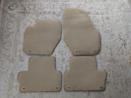 Dywaniki materiałowe welurowe beżowe 39800562 Volvo XC60 2008 - 2017