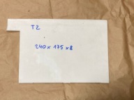 Teflon 8mm formatka tworzywo kęs